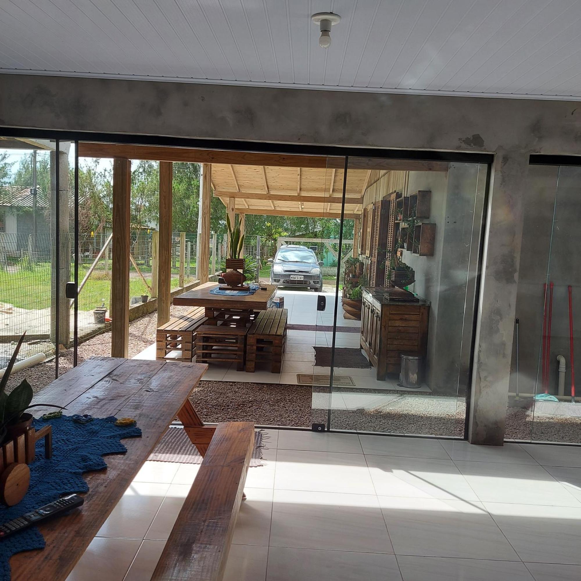 הוילה Balneario Gaivota Casa Jardim מראה חיצוני תמונה