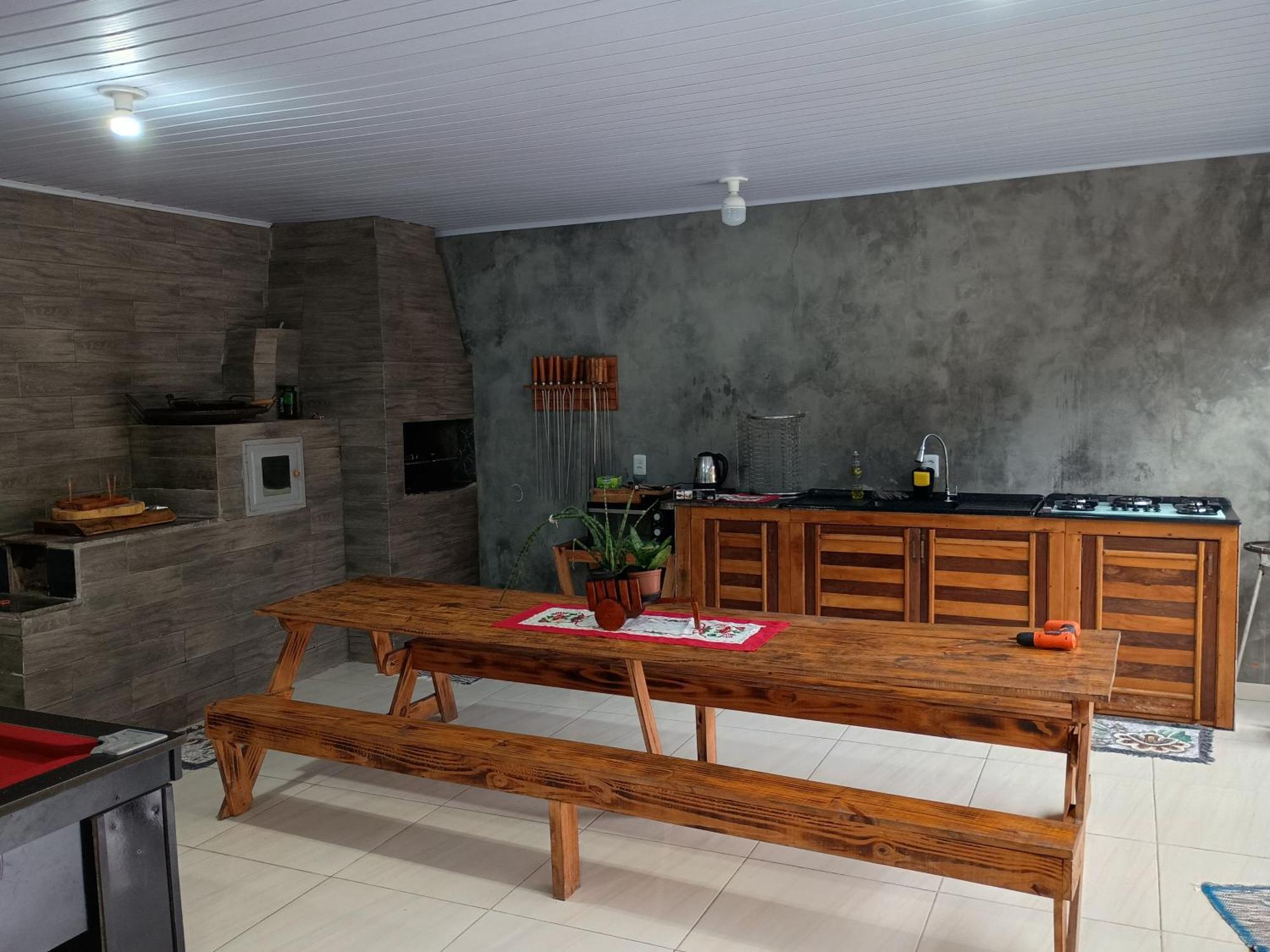 הוילה Balneario Gaivota Casa Jardim חדר תמונה