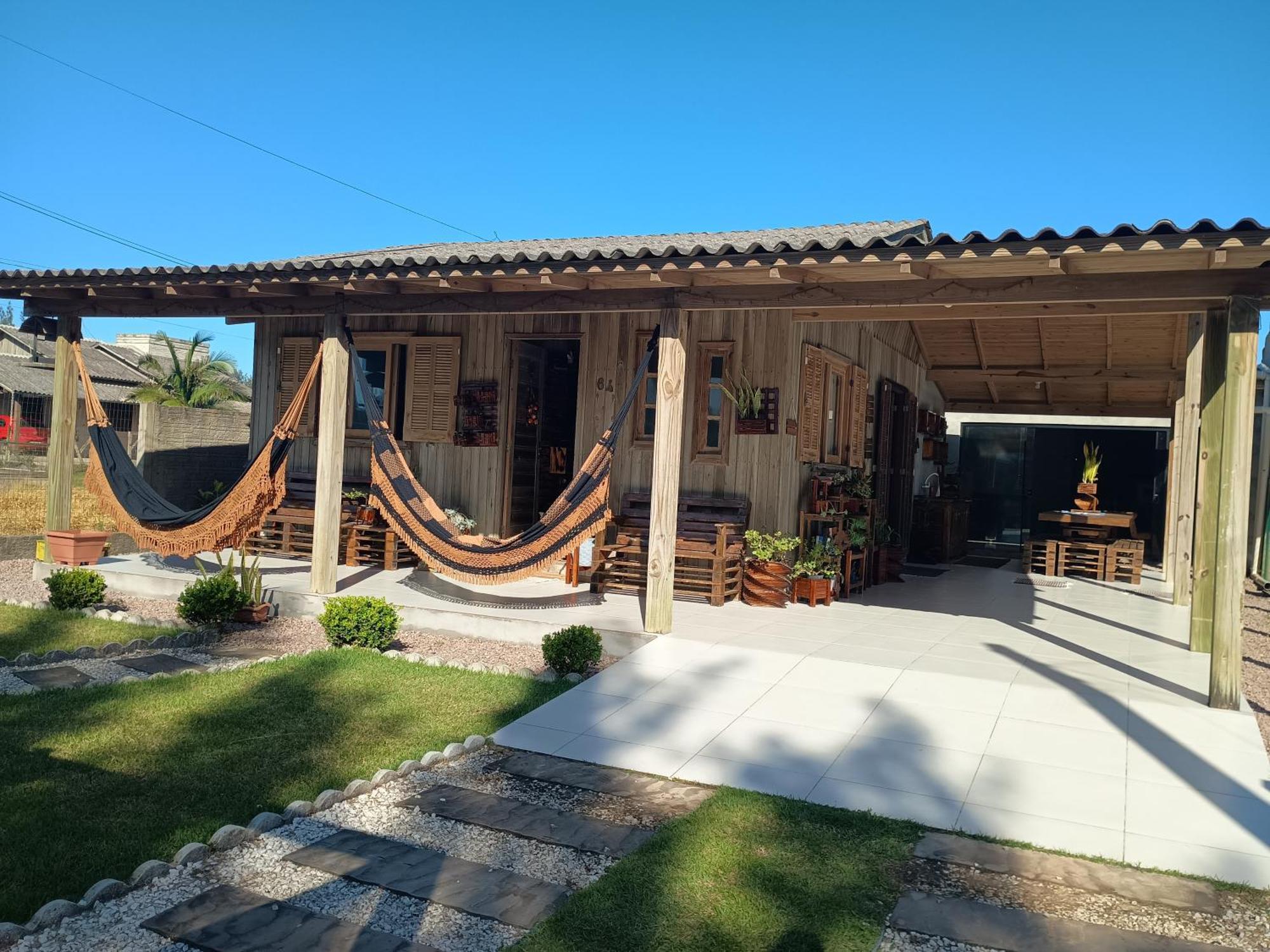 הוילה Balneario Gaivota Casa Jardim מראה חיצוני תמונה