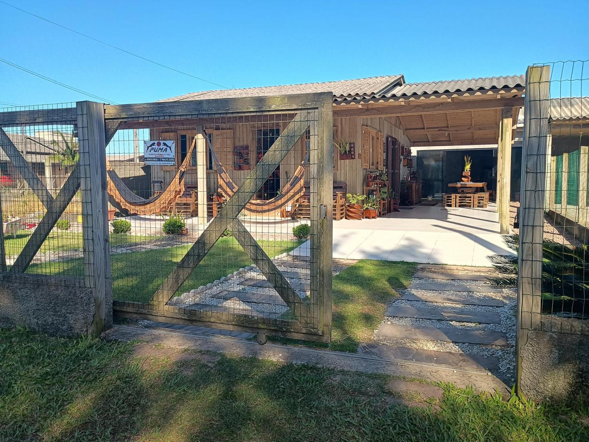 הוילה Balneario Gaivota Casa Jardim מראה חיצוני תמונה