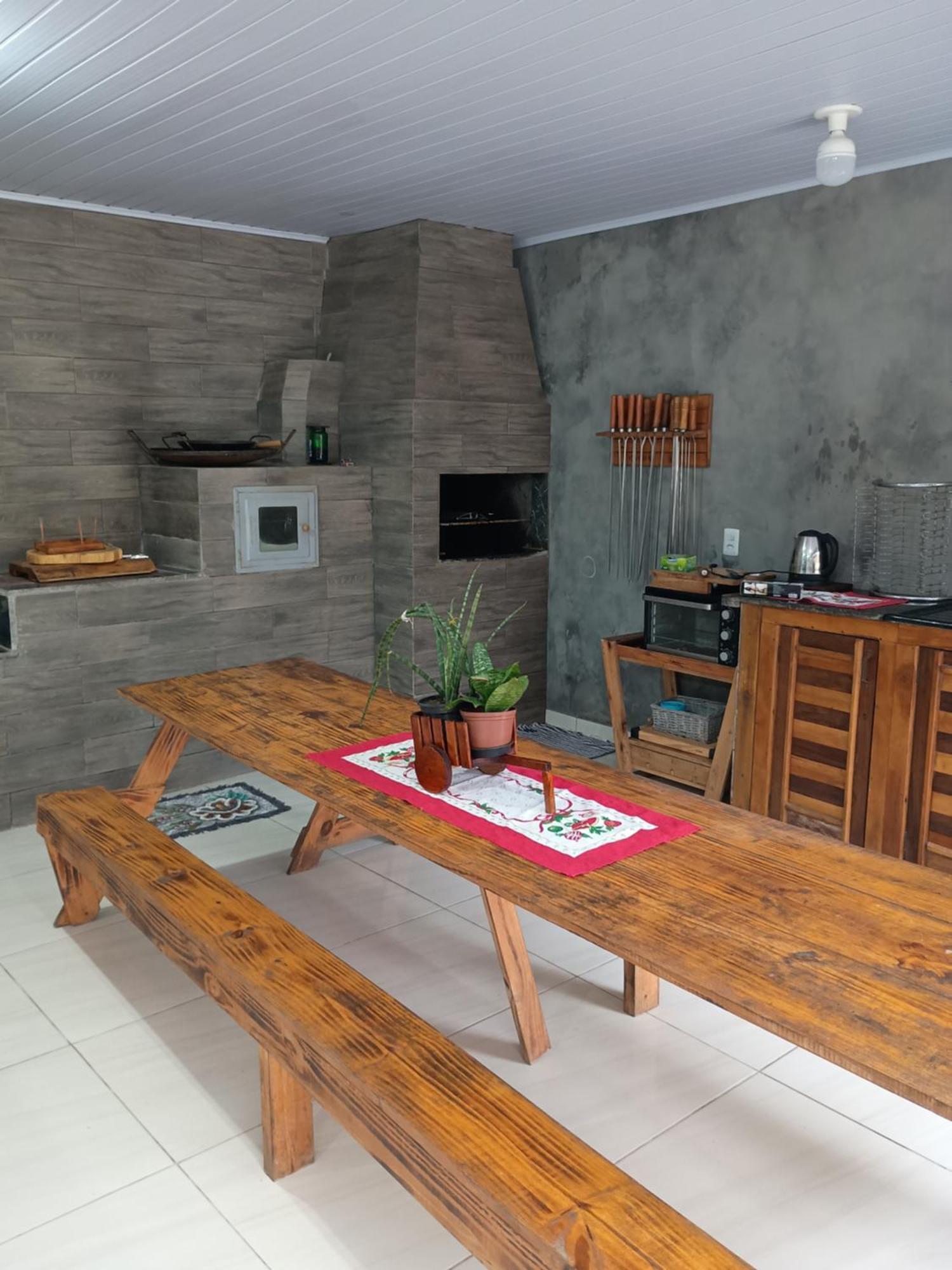 הוילה Balneario Gaivota Casa Jardim מראה חיצוני תמונה